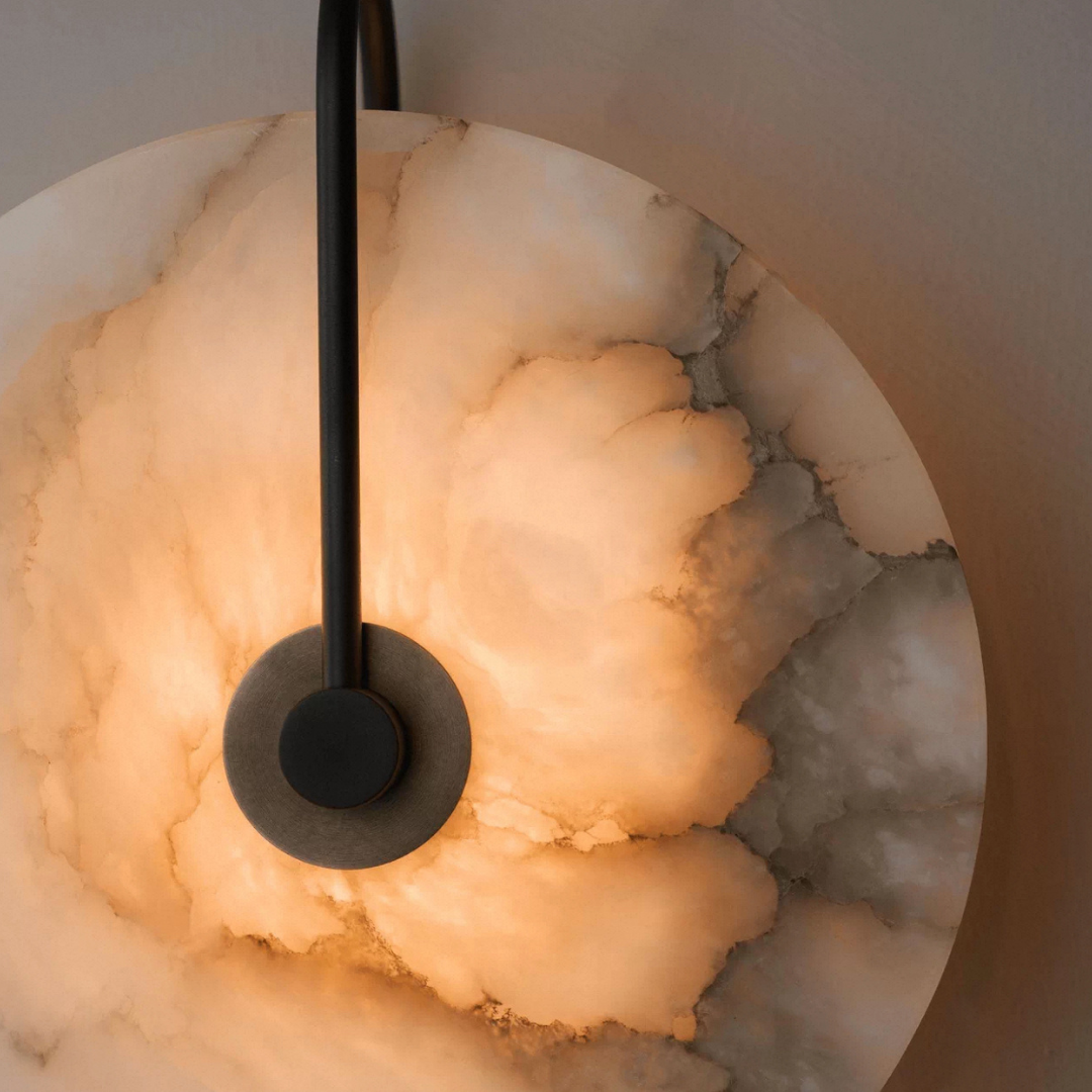Áurea Natural Stone Wall Light